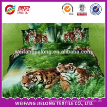 100% polyester disperse druck tier gedruckt bettlaken stoff 3D bettlaken stoff zerstreuen druck polyester bettlaken sets